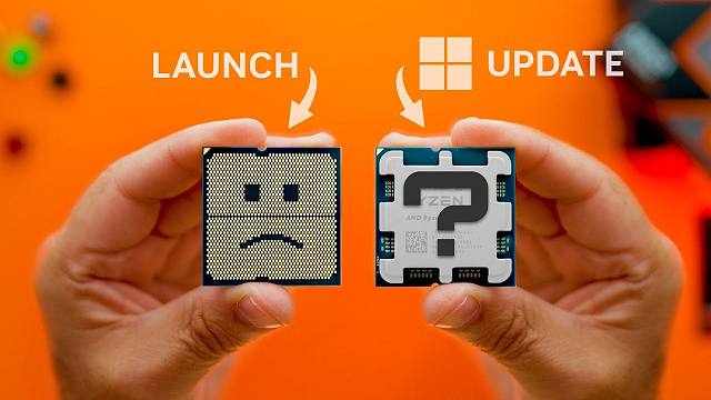 【4K】不切实际的期望 -  Windows更新 (24H2) 锐龙9000系处理器性能分析 | 作