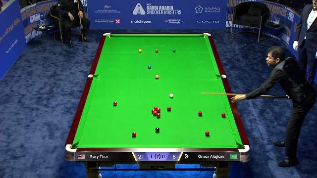 涂振龙 vs 奥马尔·阿拉尼 2024沙特大师赛 清流