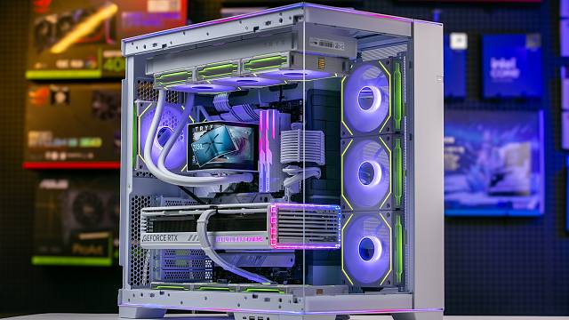 顶级颜值纯白海景房电脑，买的就是赏心悦目的情绪价值