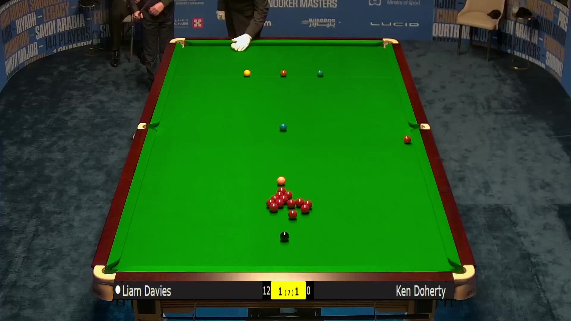 利亚姆·戴维斯VS肯·达赫迪2024沙特大师赛 清流