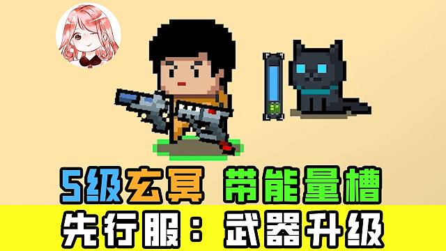 元气骑士：5级玄冥！带额外能量槽？测试服养成玩法，大大大改动