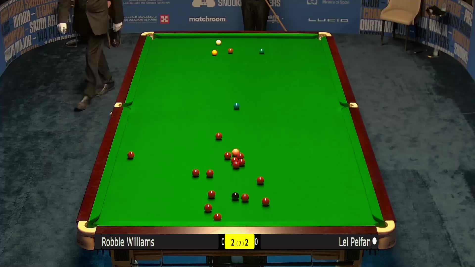 罗比·威廉姆斯  VS  雷佩凡 2024沙特大师赛 清流