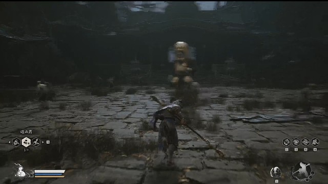 手起棒落，帅气的天命人孙悟空