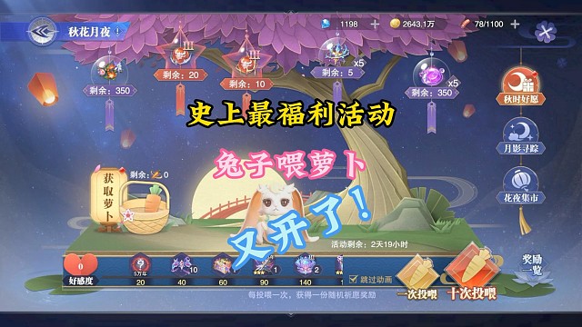 史上最福利活动兔子喂萝卜又开了！