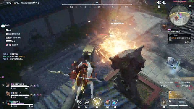 这就是高手之间的配合。