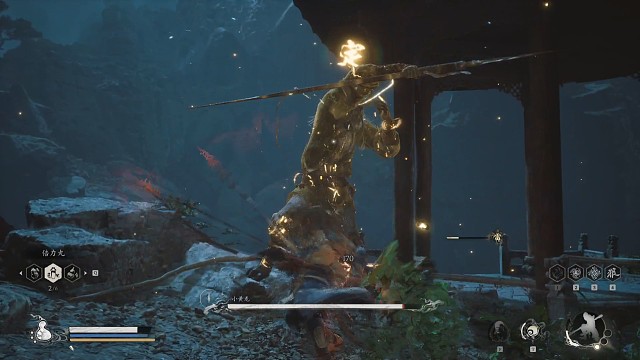 小黄龙，就是各种躲，