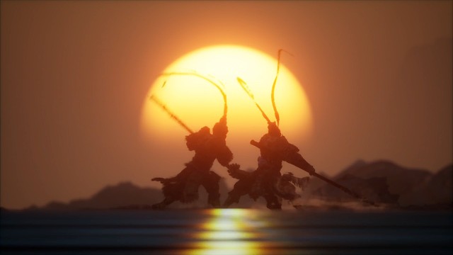 感谢游戏科学安排的这场粉丝见面会！跟大圣讨教下棍法