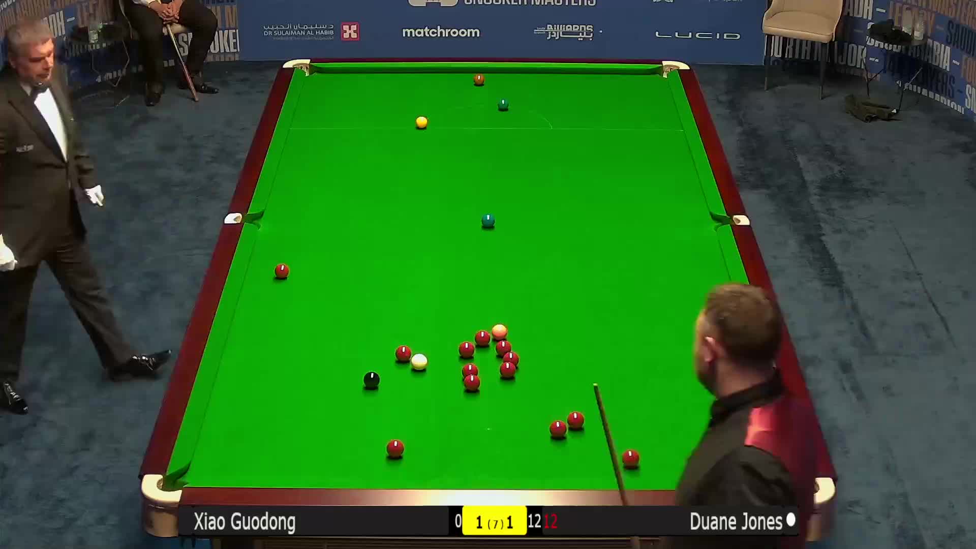 肖国栋  VS  杜恩·琼斯 2024沙特大师赛 清流