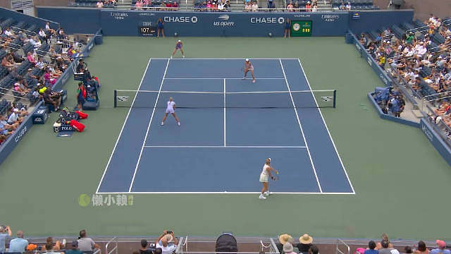 【自制集锦+采访】2024美网女双R3：张帅/梅拉德诺维奇以6-2/6-4战胜安德列娃/帕芙柳琴科娃
