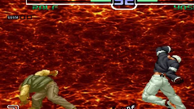 七枷社 羞羞的岩浆拳  KOF 2002
