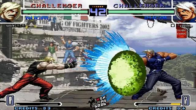 拳皇 2002 | 卢卡尔 VS 卢卡尔 用黑暗屏障打乒乓球谁会赢 | KOF