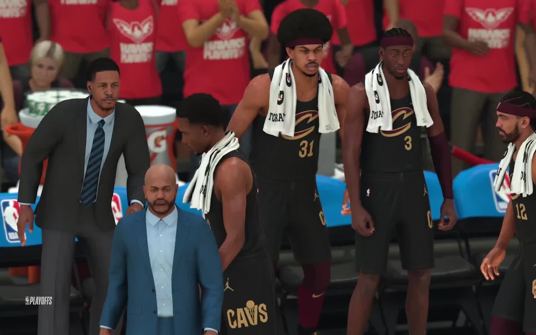 第二赛季-季后赛首轮G1 骑士vs老鹰 115-119