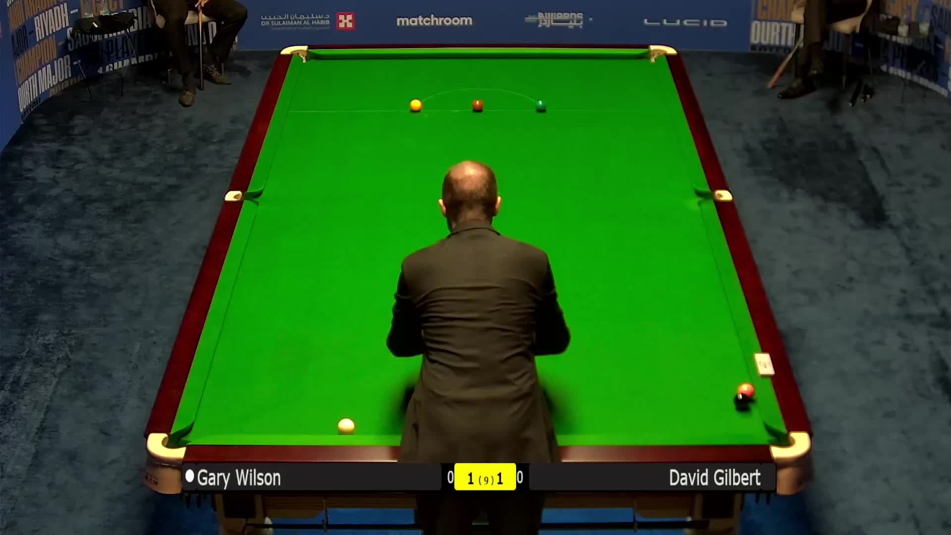 加里·威尔逊VS大卫·吉尔伯特 2024沙特大师赛 清流