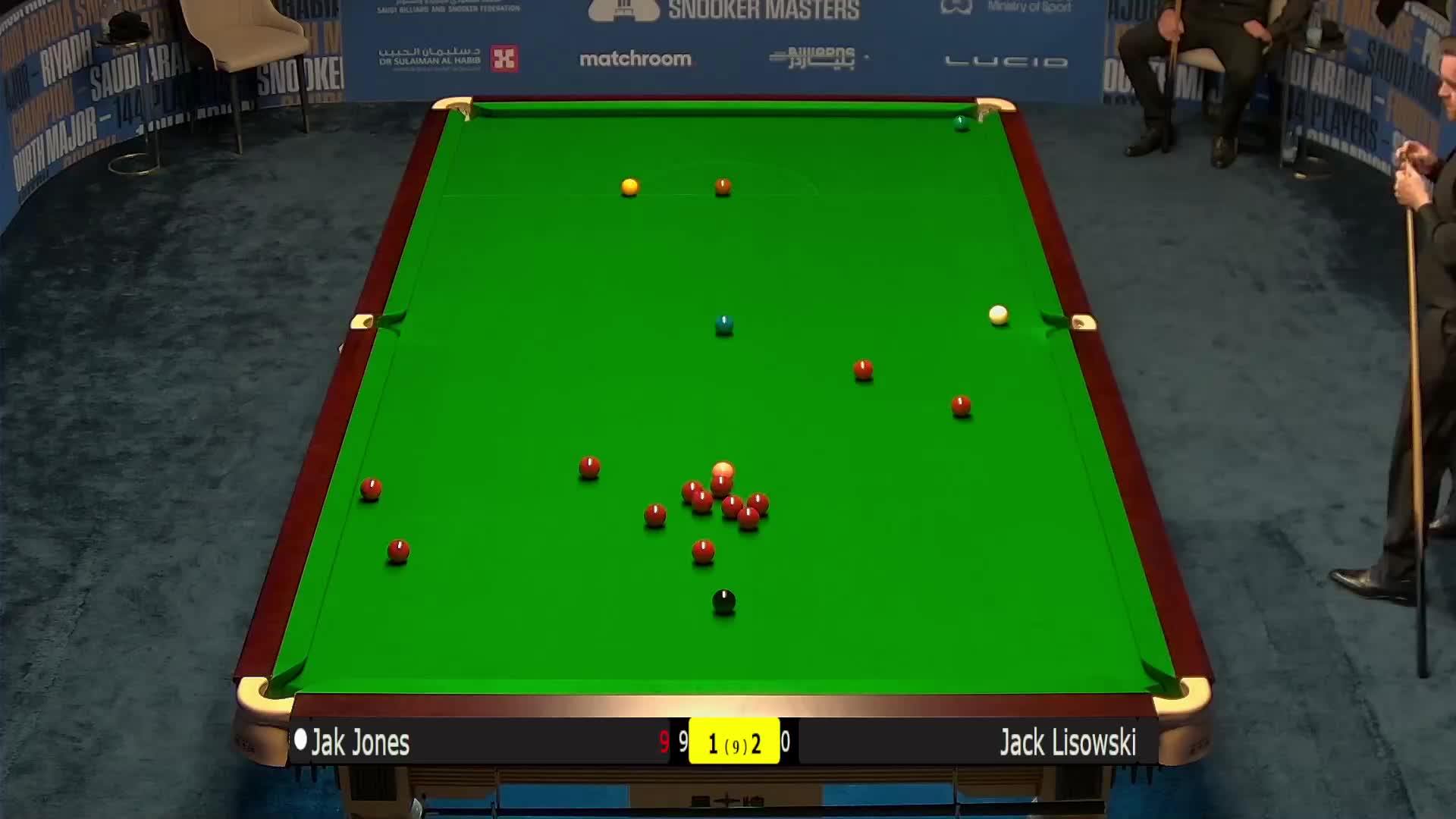  杰克·琼斯VS杰克·利索夫斯基2024沙特大师赛 清流