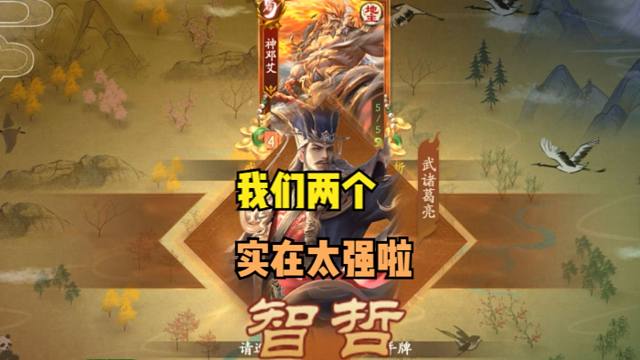 【武诸葛亮】我们两个实在是太强了