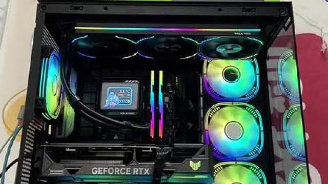 I5 13600KF➕4070S黑悟空2K高画质海景房主机 #diy电脑 上海买电脑，组装电脑，上海