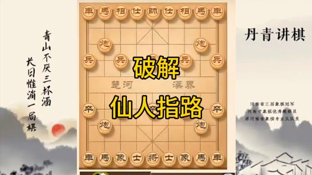 河南省冠军黄丹青讲棋，象棋怎么学，象棋教学，破解仙人指路，讲解棋理，系统学习象棋。