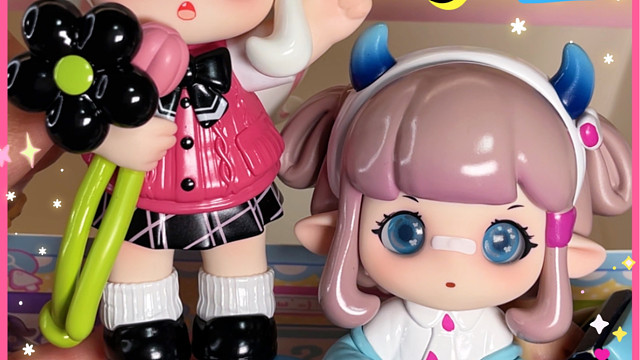 【奶茶の玩具日记】美少女啡拉～隐藏款元气牛奶太乖啦！