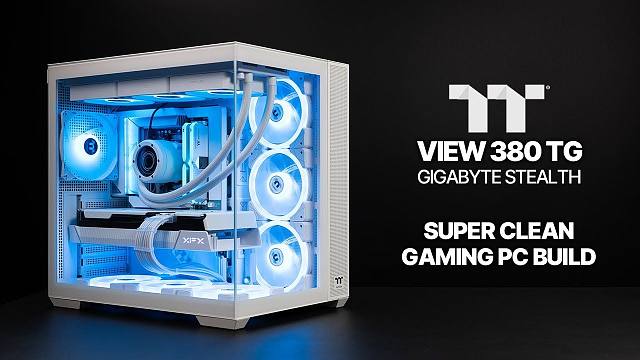 【4K】曜越View 380 TG ARGB海景房机箱 AMD锐龙9 9900X + RX 7900