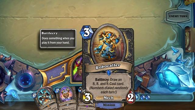 【新卡】盗贼稀有随从【拨号机器人】动画演示