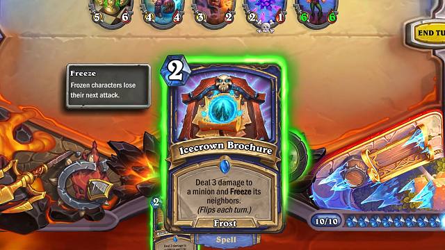 【新卡】萨满稀有法术【冰冠堡垒宣传单】动画演示