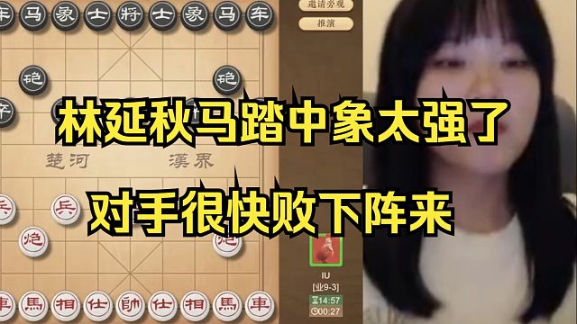 林延秋马踏中象神来之笔，很快斩杀业9