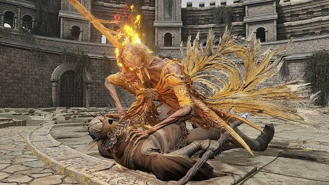 法环：娇小米德拉VS本体全NPC