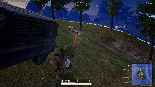 【PUBG】极限买车+极限进圈+车库附赠维修套=祸害整个决赛圈玩家