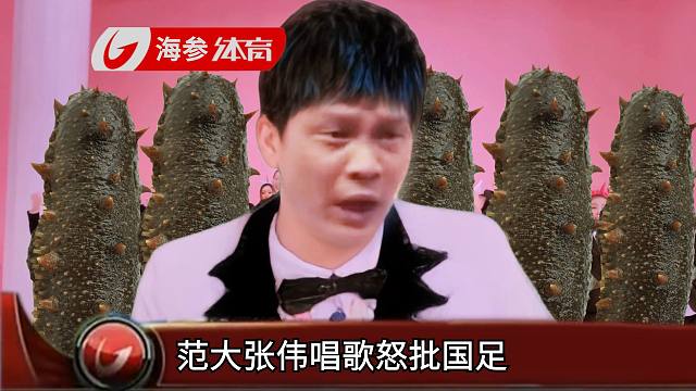 范大张伟唱歌怒批国足：阳光彩虹小国足！！！