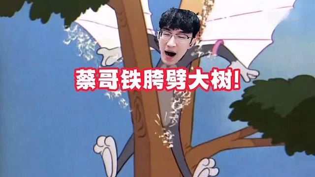 蔡哥铁胯劈大树！