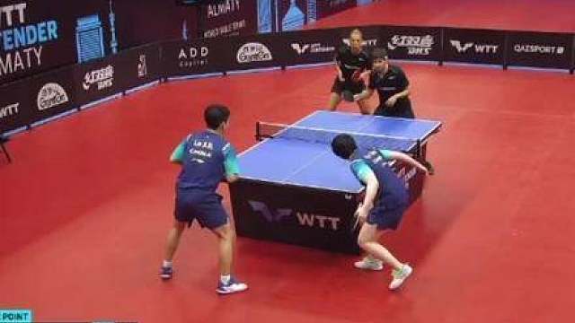 动漫组合混双夺冠，林诗栋蒯曼这对搭档还有男双男单比赛要参加。看来小石头未来四年仍需努力。