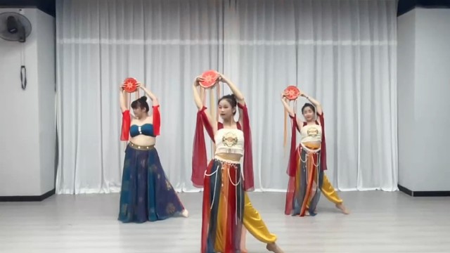 第一次跳这种风格的舞蹈