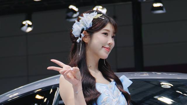 【小饼干】2024粤港澳大湾区车展 车模 比亚迪BYD 58