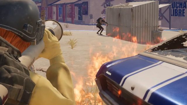 终于用火箭筒吃鸡