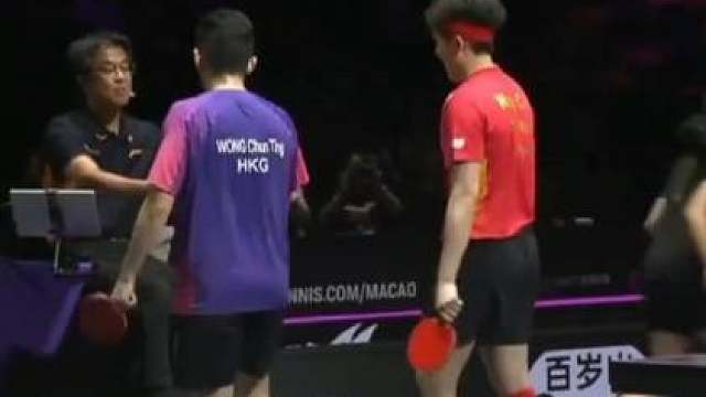 要被大头赛后采访笑晕，大圣：你没想到这比分？你3:0赢我！等你再来香港，不给你买外卖啦！大头：哥，下