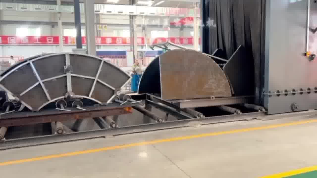 辊道通过式抛丸机 非标定制抛丸机 郑州抛丸机厂家 游乐设备表面强化处理