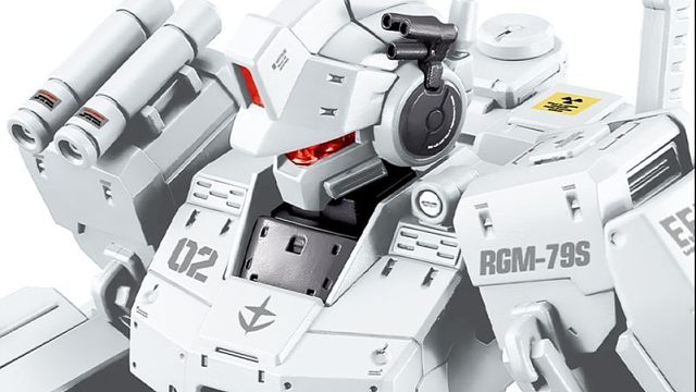 星峰社-HG吉姆斯巴达雪地白狗配色狙击型DIY豪华版开箱