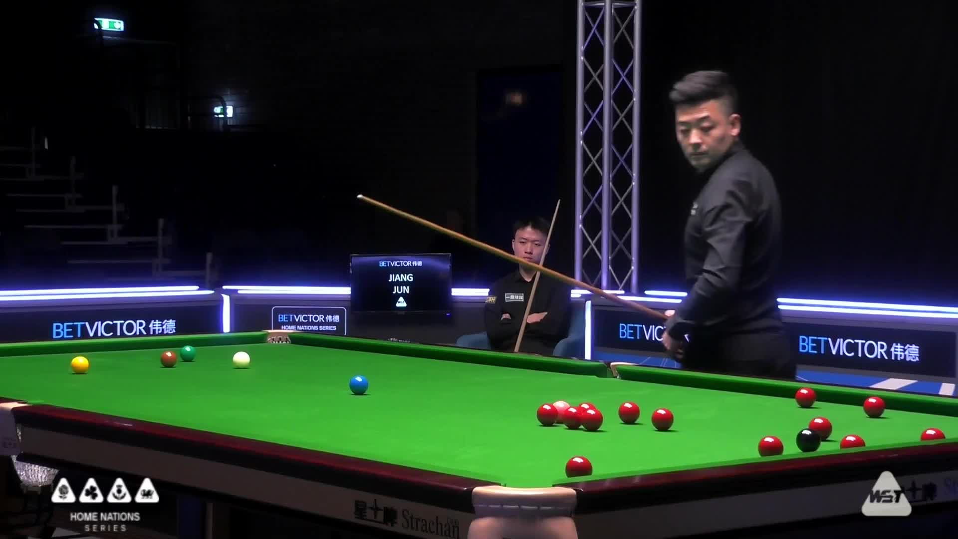 田鹏飞VS江俊 2024斯诺克英格兰公开赛 清流