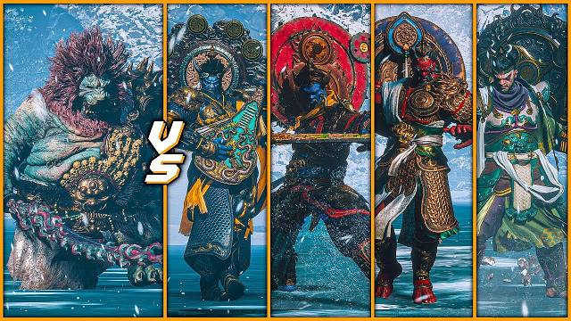 黑神话悟空：二郎神法象VS四大天王