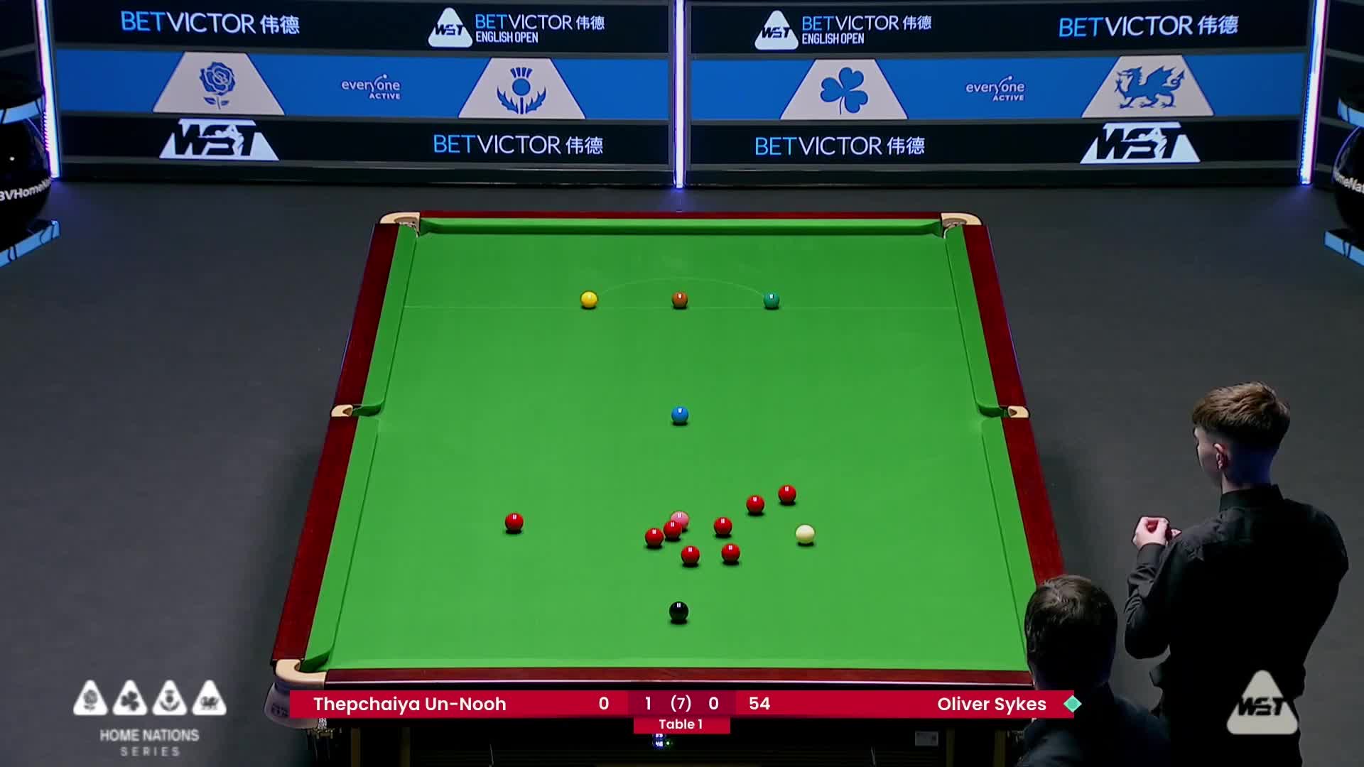 塔猜亚·乌诺VS奥利弗·赛克斯 2024斯诺克英格兰公开赛 清流