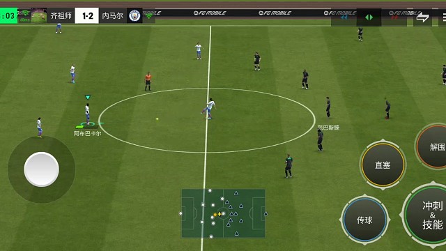 进攻型边后卫战术 边锋获得=彩虹内切