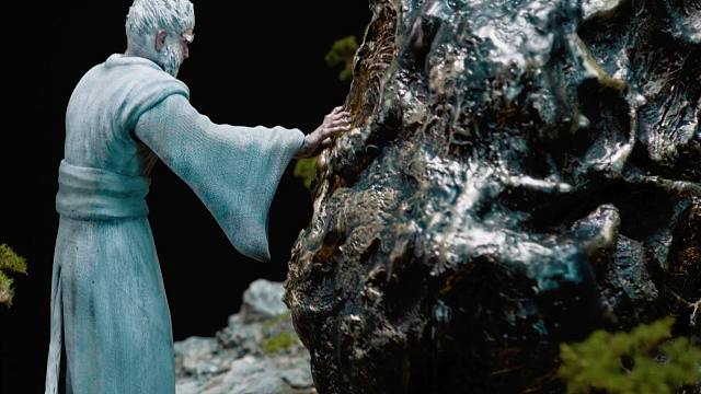 大神制作《黑神话：悟空》微观布景