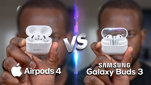 【4K】AirPods 4 vs Galaxy Buds 3 对比评测 | 作者：Booredatw