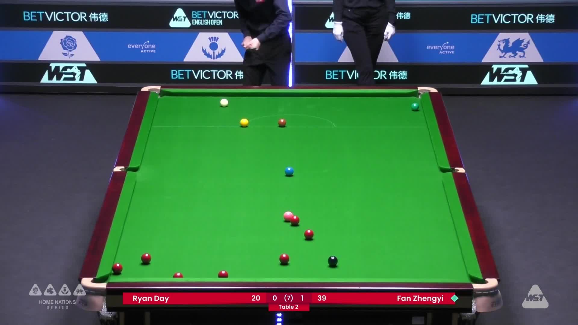 瑞恩·戴VS范争一 2024斯诺克英格兰公开赛 清流