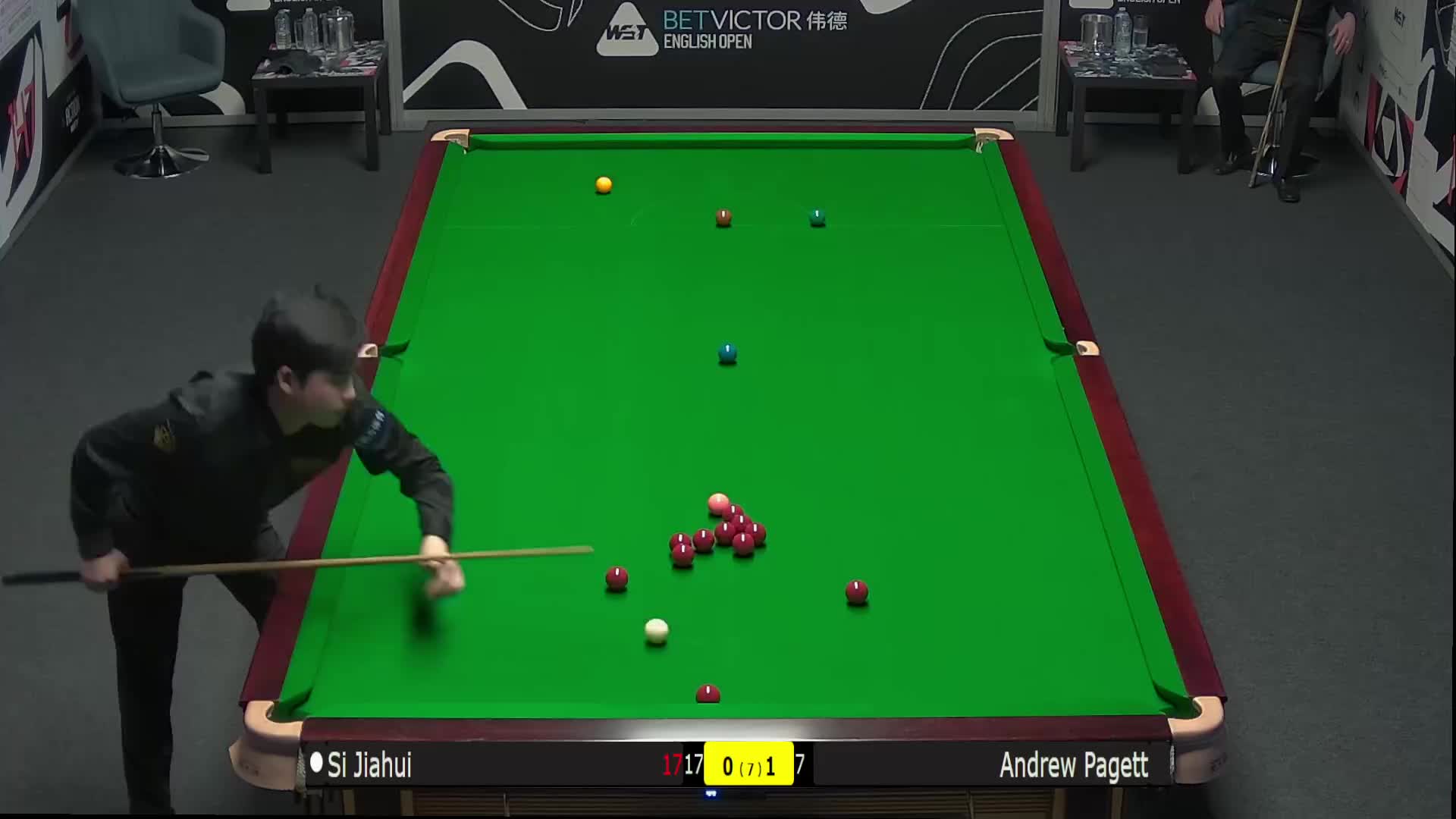 斯佳辉VS安德鲁·帕吉特 2024斯诺克英格兰公开赛 清流
