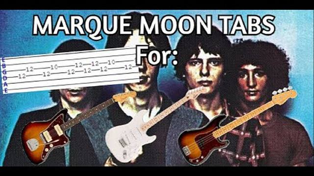 [吉他+贝司翻弹] Television - Marquee Moon