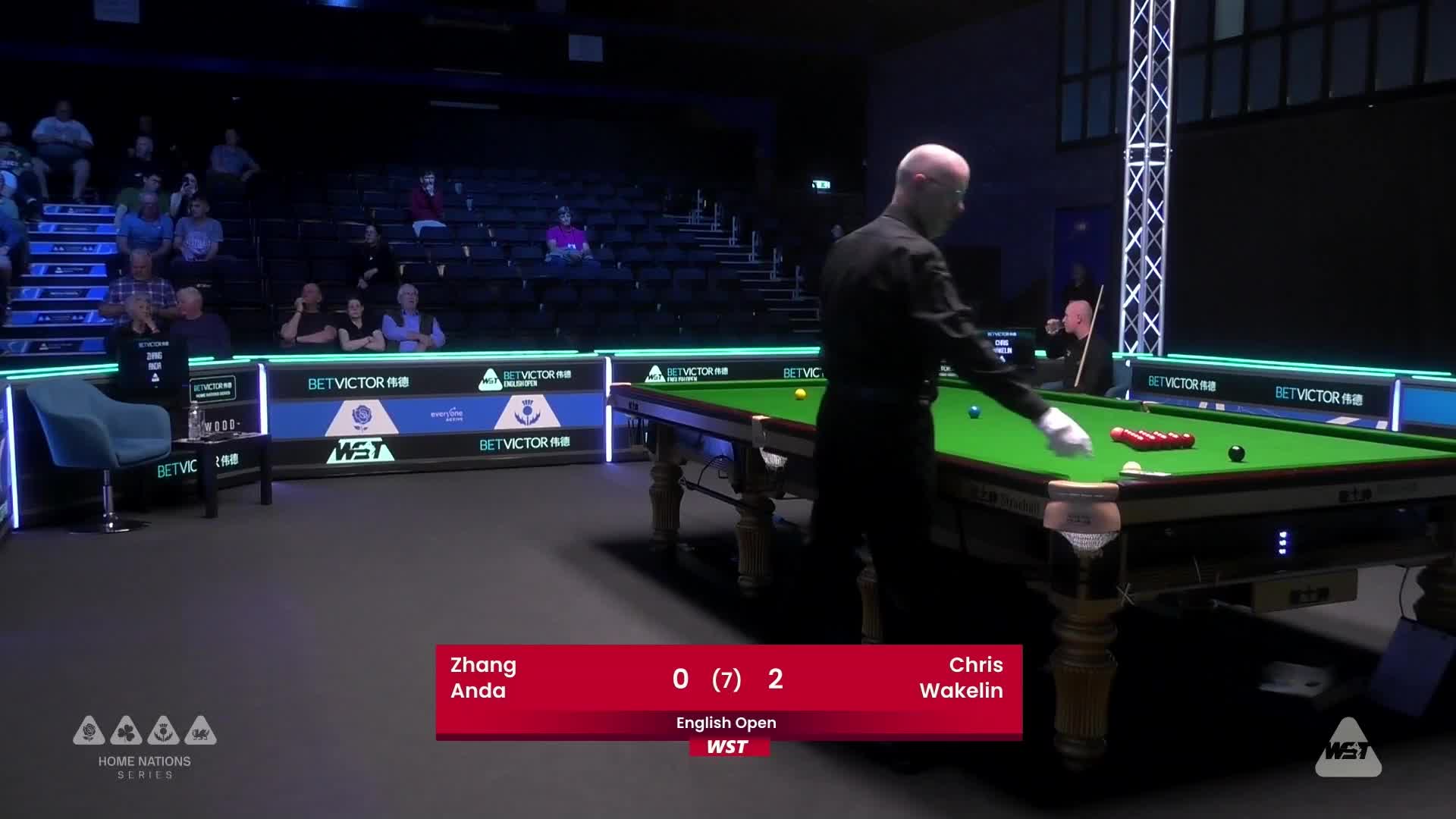 克里斯·沃克林VS张安达 2024斯诺克英格兰公开赛 清流