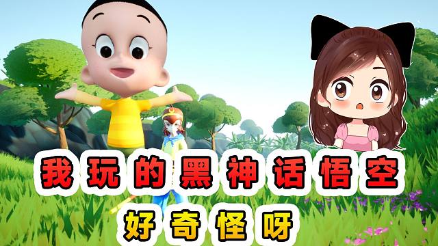 这是你们玩的黑神话悟空吗？我玩的版本，杂交了好多角色呀