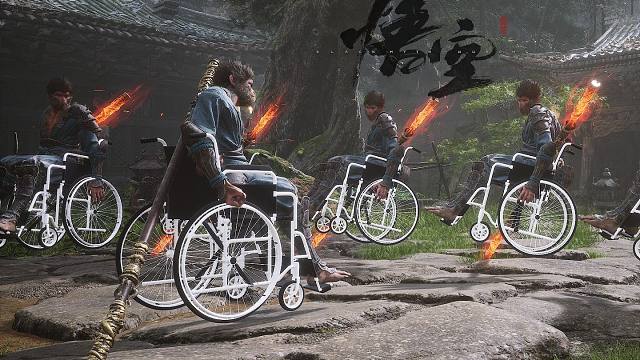 我搜黑神话轮椅流打法，给我干哪来啦？