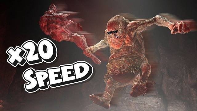 法环：20倍速血怪之首VS幽影地全BOSS